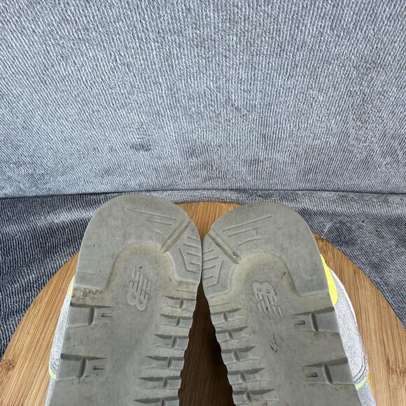 New Balance 574 Shoes Womens Size 9 Gray Yellow Suede Mesh ENCAP Casual WL574CM2 - Picture 8 of 9